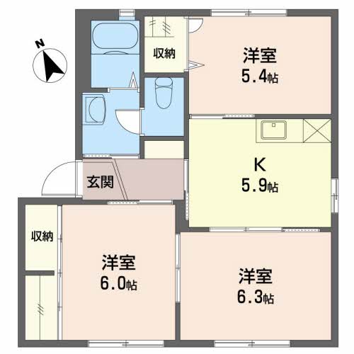メゾン薫 C101号-15