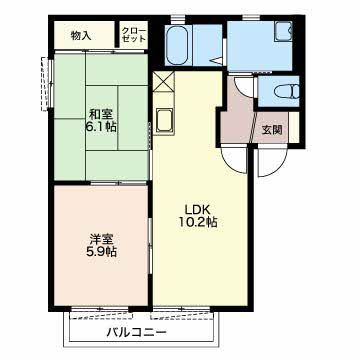 フォーヴル茶屋 0202号-2