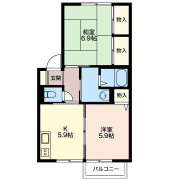 リバーサイド２１ B205号-12