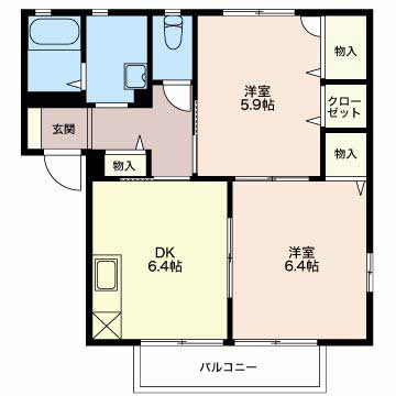 シャーメゾンランブル E102号-16