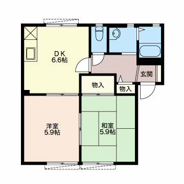 フォーレスＥＮＤＯ A101号-2