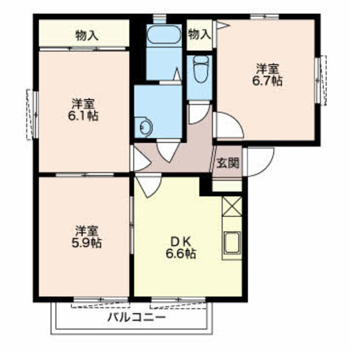 ドミール港南 0201号-16