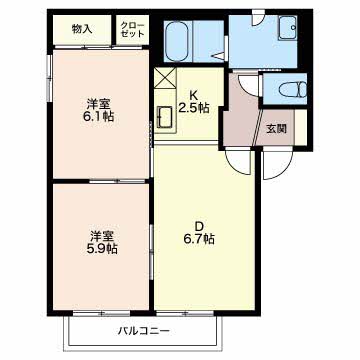 サニーコート花水木C201-2