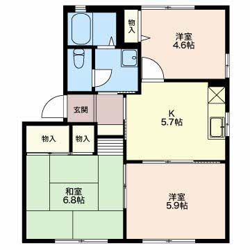 シュライン宮西B102-2