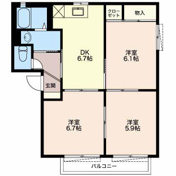 ジュビレオ　壱番館 A101号-16