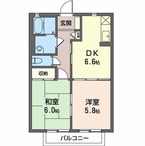 三井ハイツB202-2