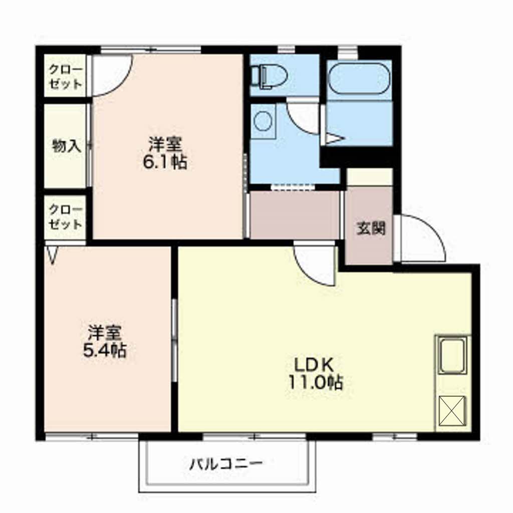 クレセント高木B202-2