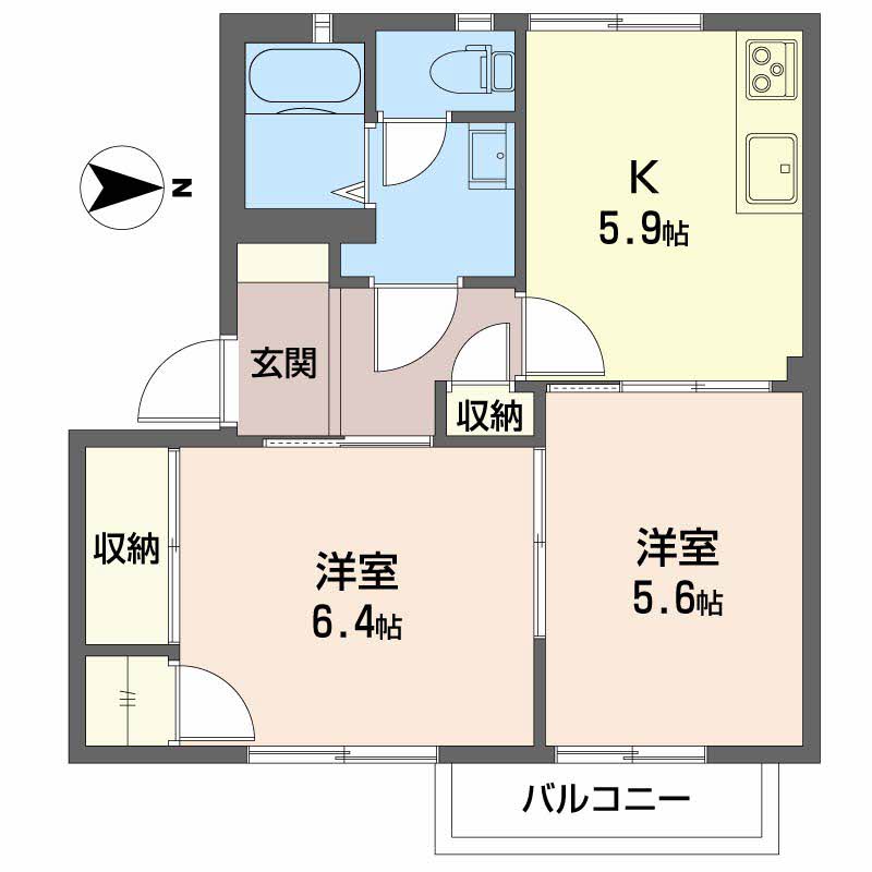 コーポ碧空C206-2