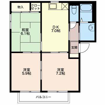 バリュージュふじみ B101号-12