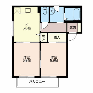 フラットケー A201号-15