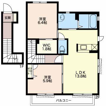 カーサ　フェリーチェ C201号-3