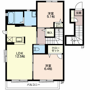 クレセオ花長 0202号-2