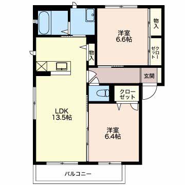ソレイユふじB301-2