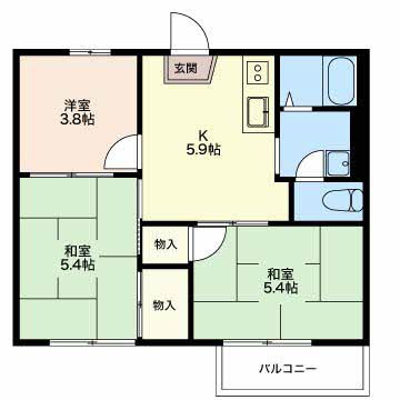 フリーダム大島B101-2