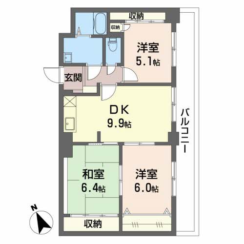 サンパレス大野0202-2