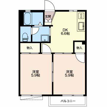 フレグランス柳町0201-2