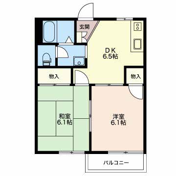 フレグランス北門 0101号-2