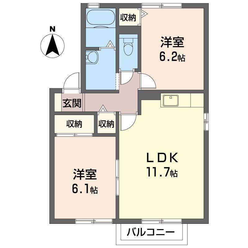 メゾン明日香 0201号-2