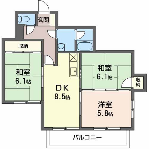 マンション旭ヶ丘 0302号-12