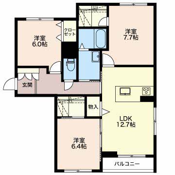 シャーメゾン女池上山 0301号-13