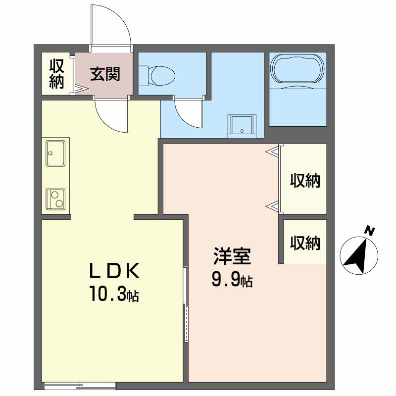 コーポ四時福 0105号-2