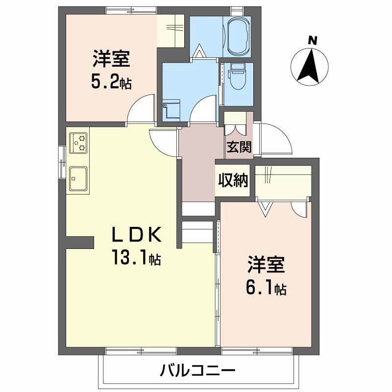 ラ・フォーレⅠB202-2