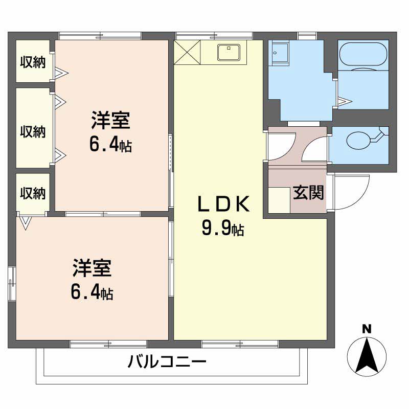 フレグランス上杉 B201号-16