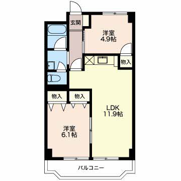 グリーンハイツフジタ 002E号-16