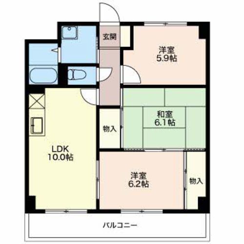 ディアコートSAKURADAI A203号-15