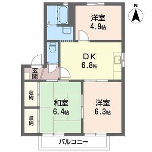 ヴェルディ白石　Ｃ棟 B0201号-15