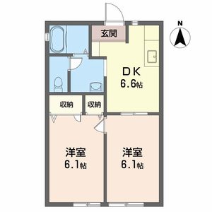 メゾン北野Ⅲ　Ｂ棟 B0102号室