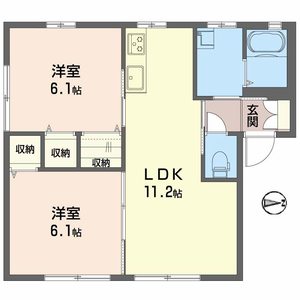 エストラント森　Ａ棟 A0101号-14