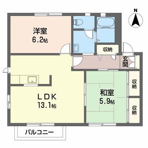 ウエストフィールド B棟 B0202号-8