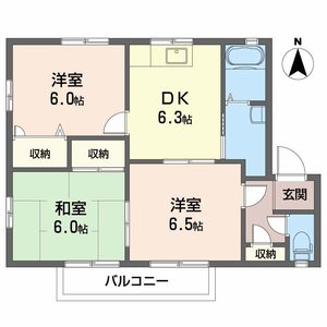 アートウインドウ B棟 B0202号-2