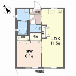 ディアス土居田　Ｃ棟 C0102号室