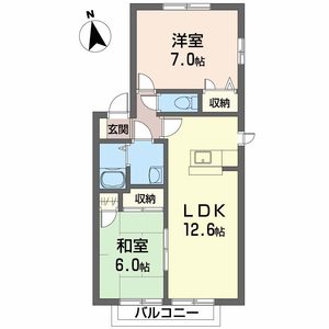 ピュアタウン　Ｂ棟 B0201号室