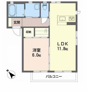 シャーメゾン中沢　Ａ棟 A0202号室