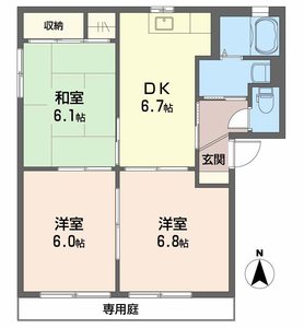 エーデルハイム栗田　Ａ棟 A0101号-16