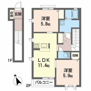 ブランシェ ヤマト A棟 A0201号-16