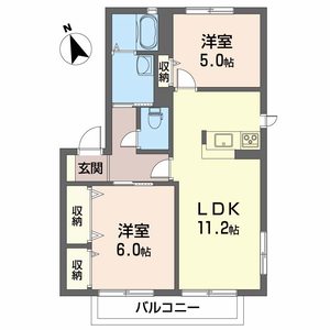 グランシード南梅本 A0201号室