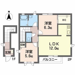 パルティータⅡ　Ａ棟 A0201号-16