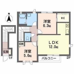 ブランシェＮ A0201号室