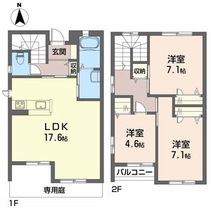 サウス・ヴィエント　Ａ棟 A0103号-2