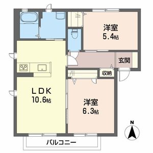 ブランシェ桜　Ｂ棟 B0201号-16