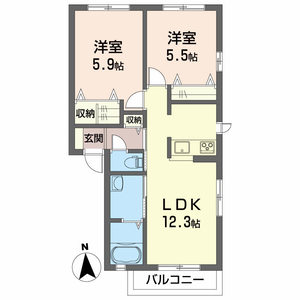 シャーメゾンmf B棟 B0202号-16
