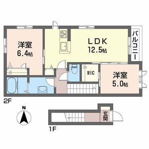 プランドール市坪 A0201号室