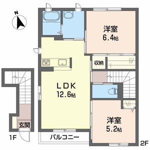 プレミオ松前　Ａ棟 A0201号室