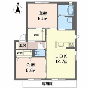 エタンリジェール　Ｂ棟 B0102号室