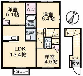 グランフォート A棟 A0202号-2