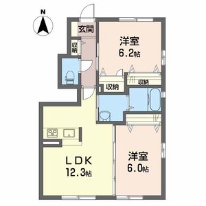 シャーメゾン・グランヴェールＡ棟 A0102号-2